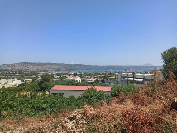 Sea-View 3,000 m² Plot for Sale in Tsikalaria, Chania