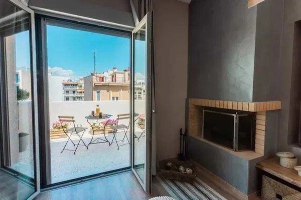 Three-Bedroom Renovated Apartment for Sale in Gazi - Metaxourgio - Votanikos, Athens Center