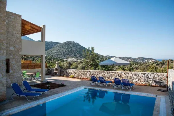 Sea View 255 m² Villa with Nine Bedrooms for Sale in Bali, Mylopotamos — photo 5