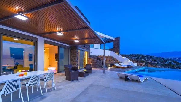 Sea-View Five-Bedroom Villa for Rent in Tersanas, Akrotiri — photo 3
