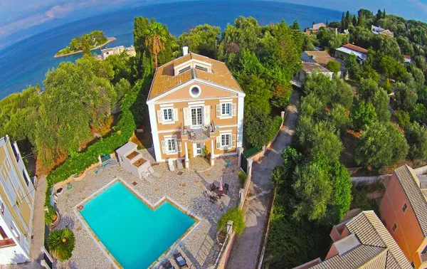 Sea-View Four-Bedroom Villa for Sale in Corfu, Ionian Islands