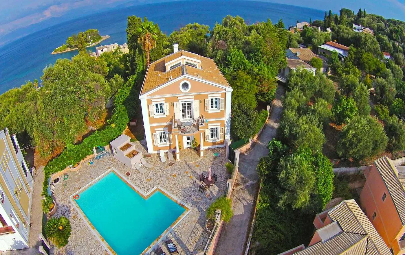 Sea-View Four-Bedroom Villa for Sale in Corfu, Ionian Islands