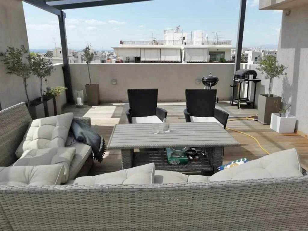 Sea-View Three-Bedroom Penthouse for Sale in Glyfada, Athens Southern suburbs