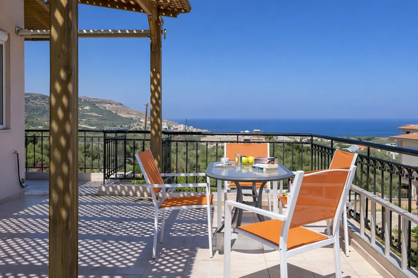 Four-Bedroom Sea View Villa for Sale in Kolymbari, Platanias