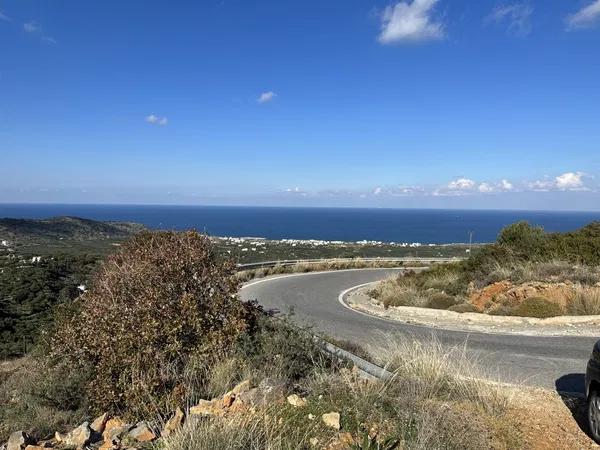Seafront 7,743 m² Plot for Sale in Milatos, Agios Nikolaos