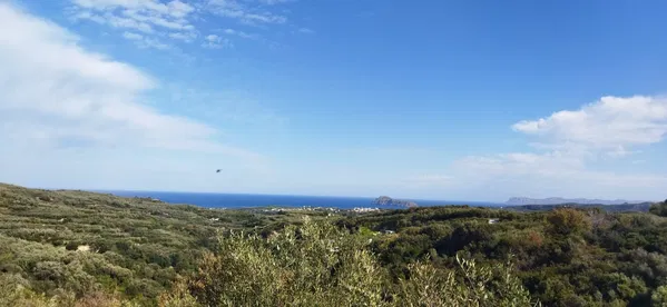 Sea-View 7,939 m² Plot for Sale in Loutraki Platanias, Platanias — photo 2