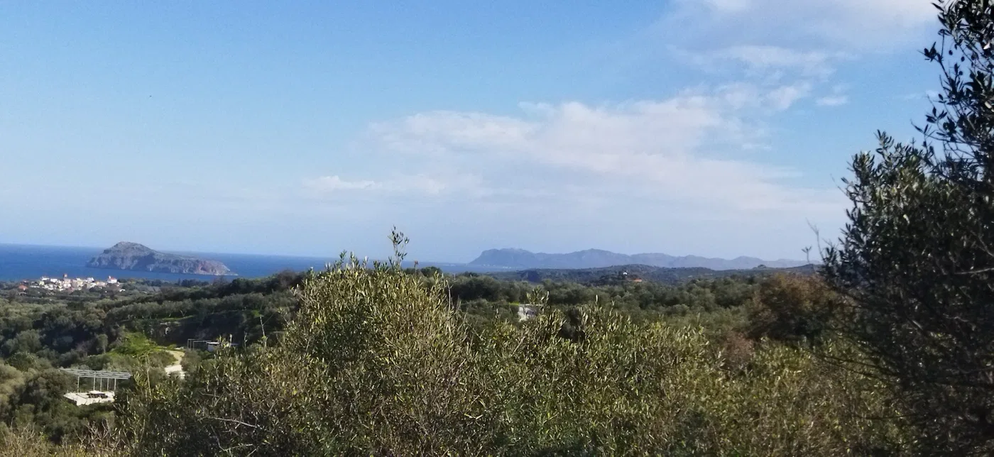 Sea-View 7,939 m² Plot for Sale in Loutraki Platanias, Platanias