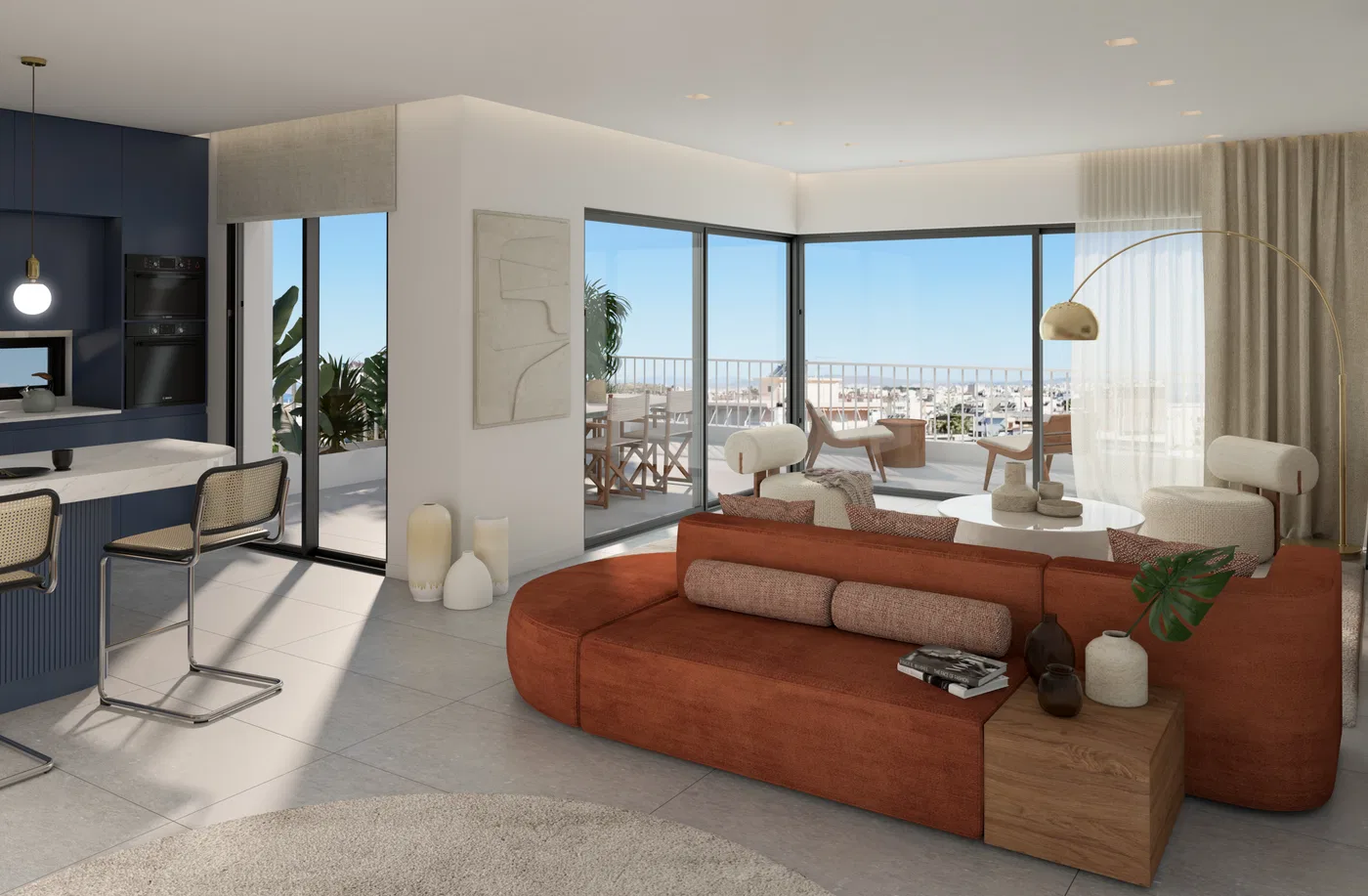 120 m² Apartment with Three Bedrooms for Sale in Argyroupoli Athens, Athens Southern suburbs