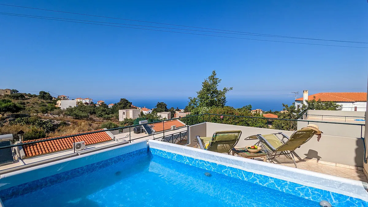 Sea-View Three-Bedroom Villa for Sale in Kefalas, Apokoronas