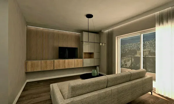 Two-Bedroom Contemporary Apartment for Sale in Poligono - Tourkovounia, Athens Center — photo 4