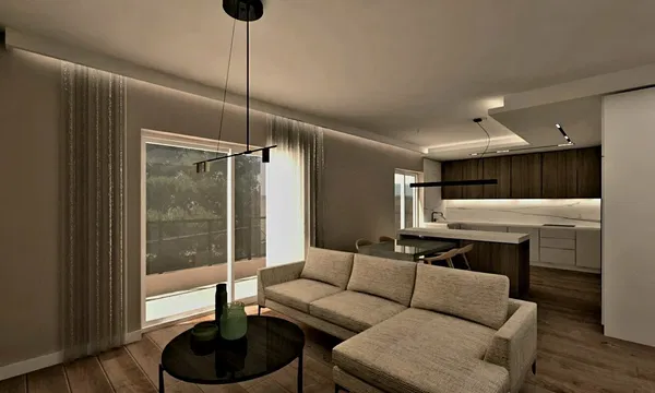 Two-Bedroom Contemporary Apartment for Sale in Poligono - Tourkovounia, Athens Center — photo 3