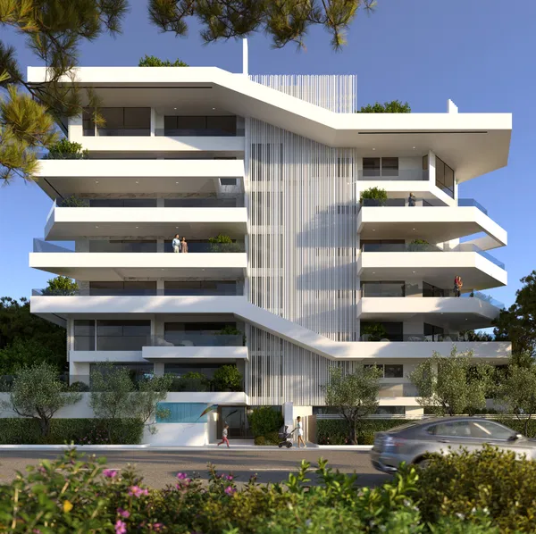 Three-Bedroom Apartment for Sale in Alimos, Athens Southern suburbs with Living room