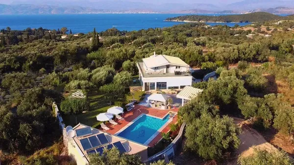 Eight-Bedroom Sea View Villa for Sale in Corfu, Ionian Islands