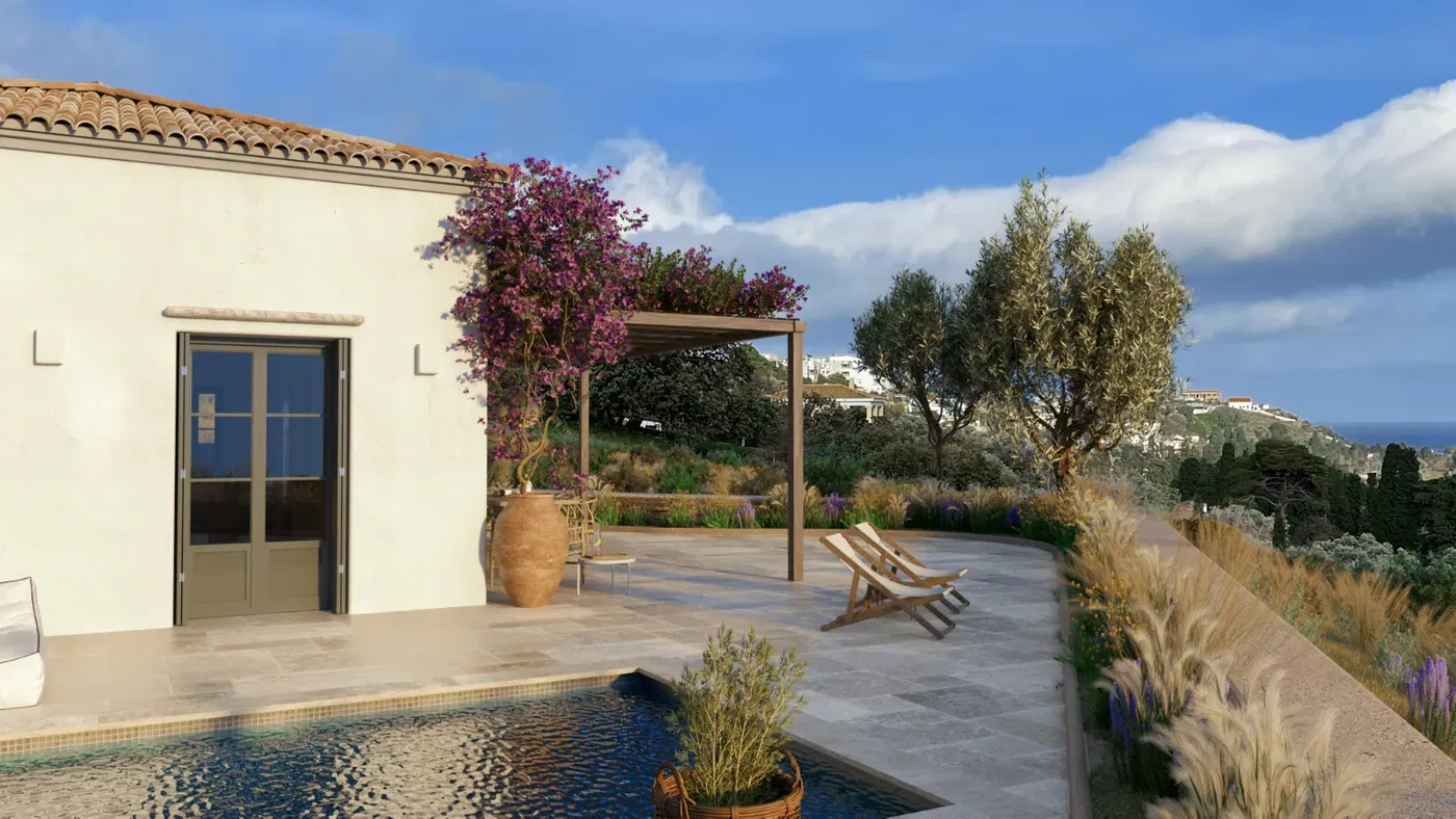 Four-Bedroom Sea-View Villa for Sale in Andros, Cyclades