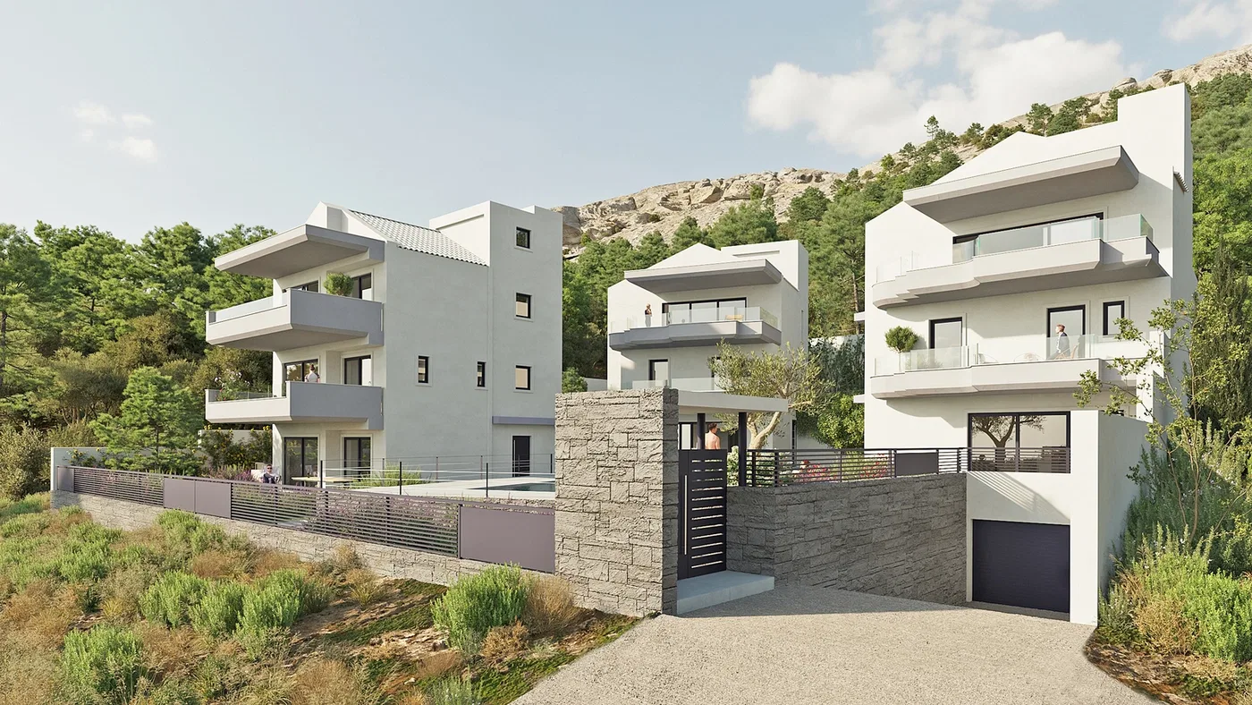Sea-View 726 m² Villa with Nine Bedrooms for Sale in Porto Rafti, Attica