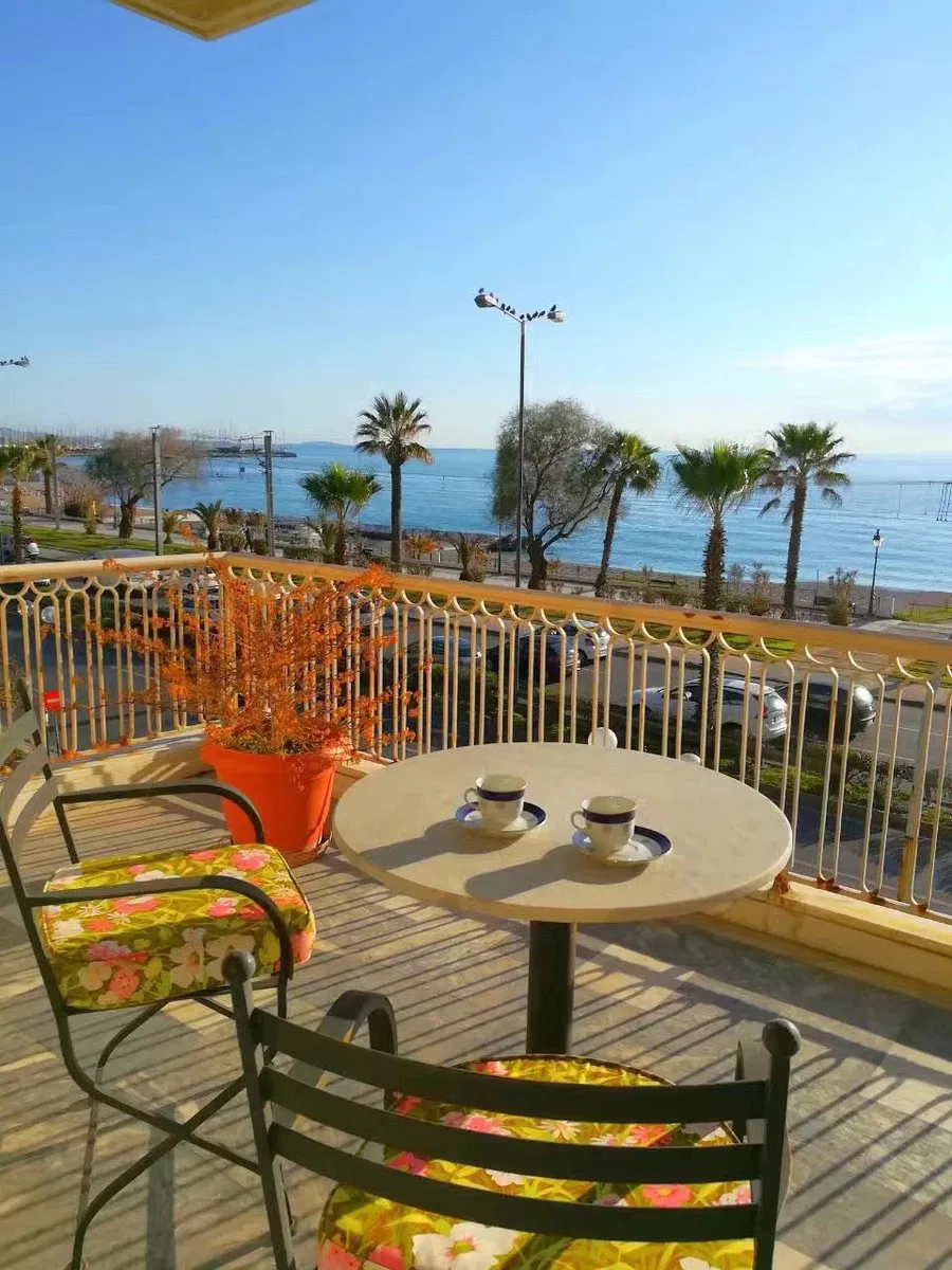 216 m² Sea View Three-Bedroom Apartment for Sale in Palaio Faliro, Athens Southern suburbs