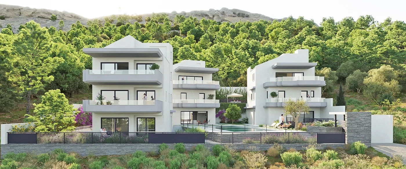 Three-Bedroom Modern Villa for Sale in Porto Rafti, Attica