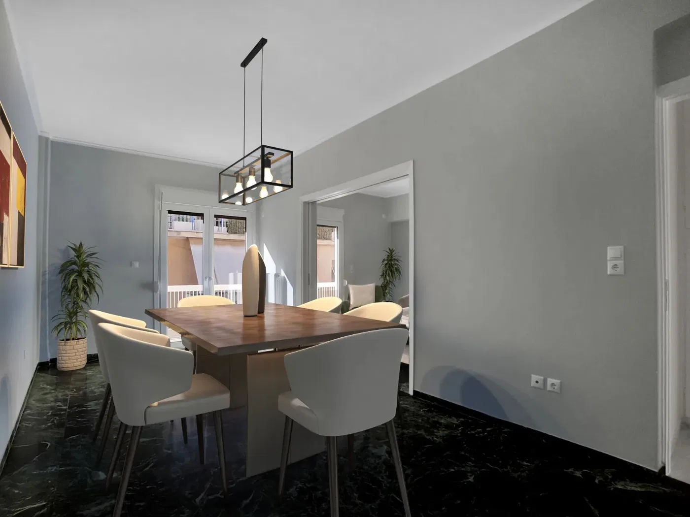 Three-Bedroom Renovated Apartment for Sale in Kypseli, Athens Center