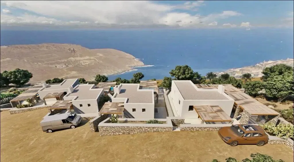 Sea View Three-Bedroom Apartment for Sale in Kea, Cyclades