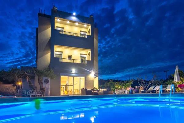 Sea View Eight-Bedroom Villa for Sale in Sisi Lasithi, Vrahasi