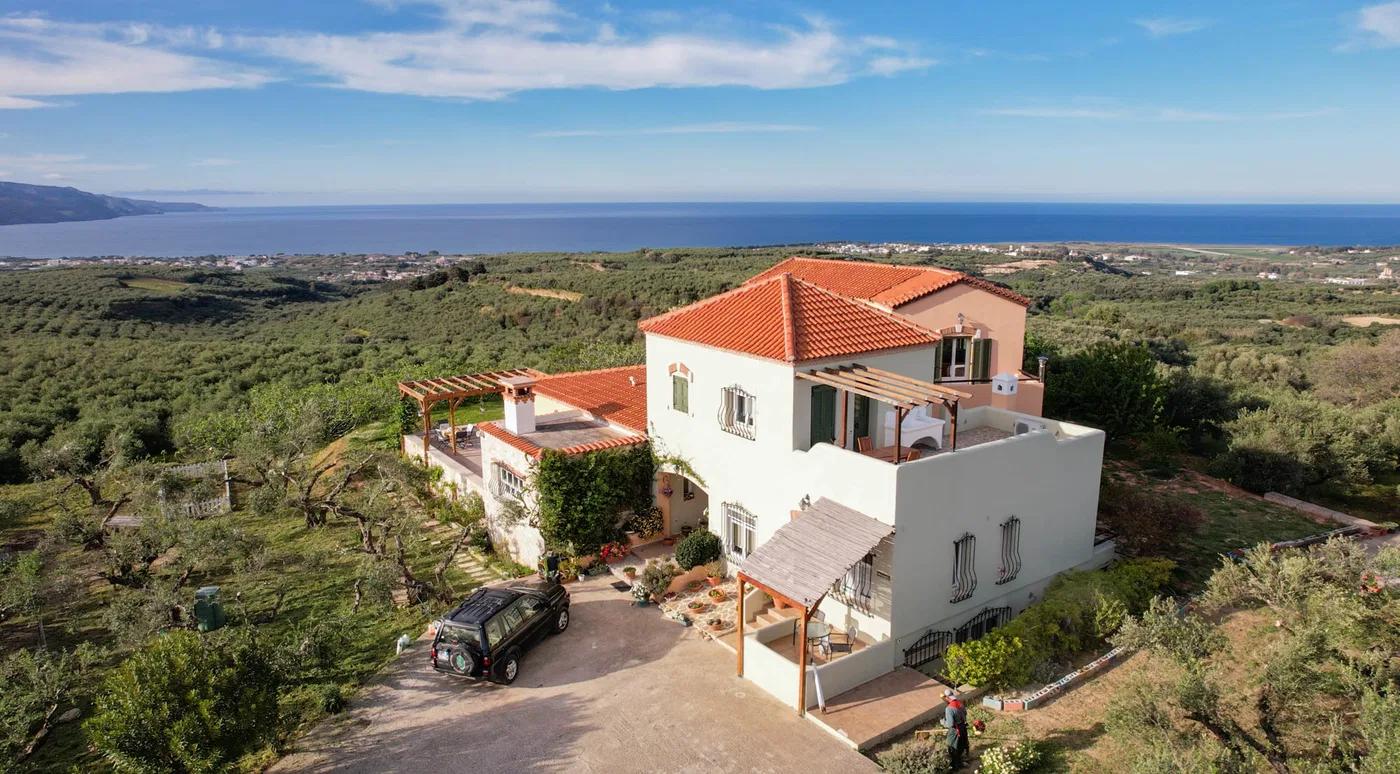 Sea View Villa for Sale in Platanias, Chania