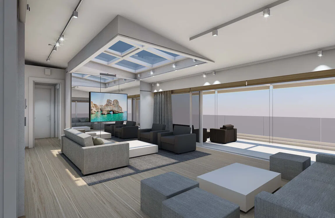208 m² Four-Bedroom Apartment for Sale in Glyfada, Athens Southern suburbs