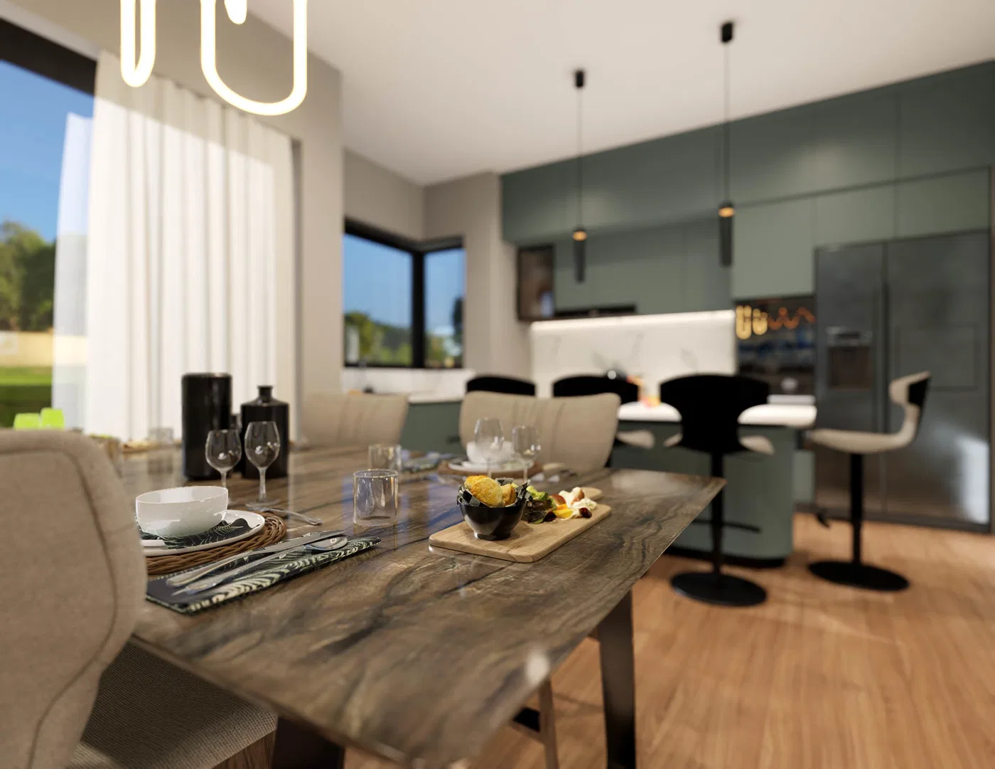 Three-Bedroom Apartment for Sale in Nea Smyrni, Athens Southern suburbs with Aluminium frames