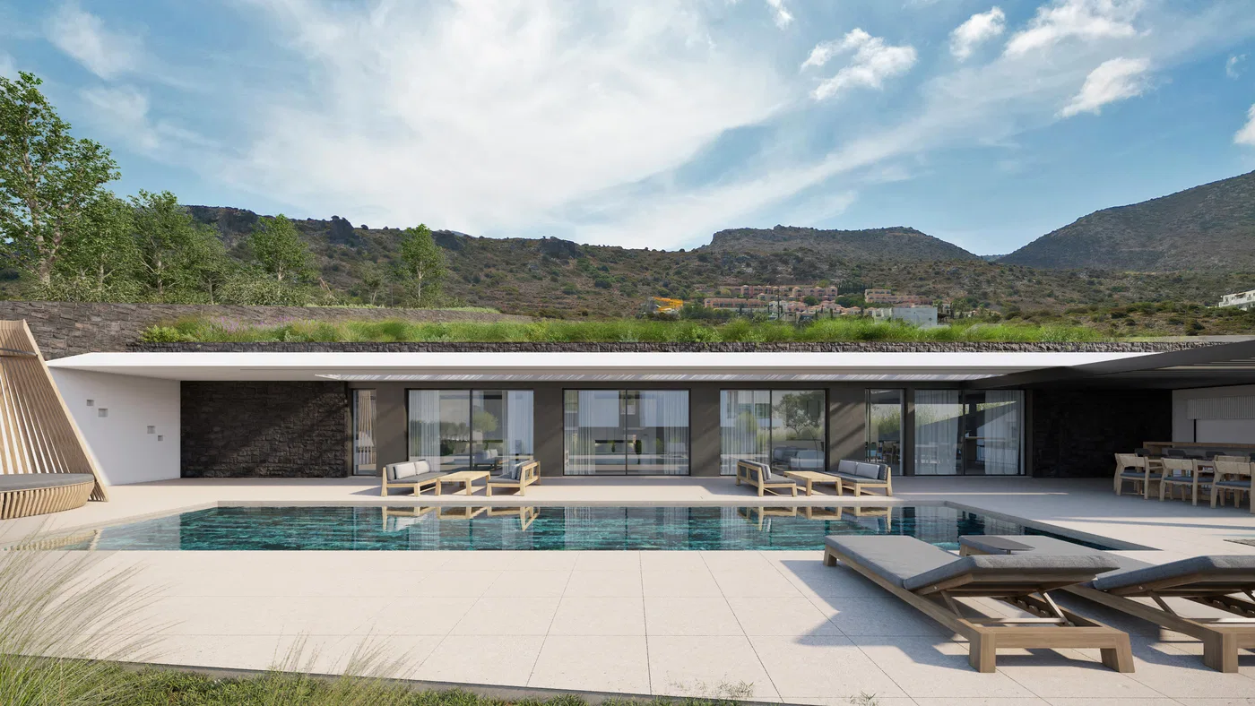 Five-Bedroom Sea-View Villa for Sale in Hersonissos, Heraklion