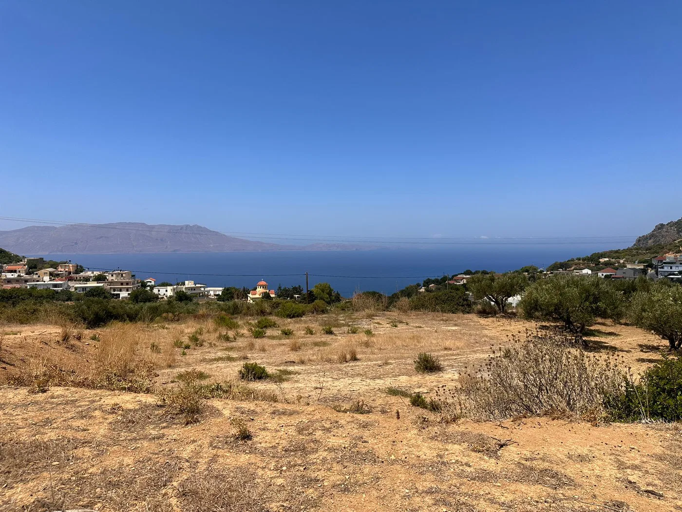 Sea-View 902 m² Plot for Sale in Ravdoucha, Kissamos