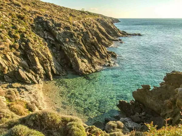 Seafront 30,000 m² Plot of Land for Sale in Andros, Cyclades