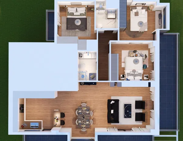 100 m² Apartment with Three Bedrooms for Sale in Nea Smyrni, Athens Southern suburbs with Balcony — photo 5
