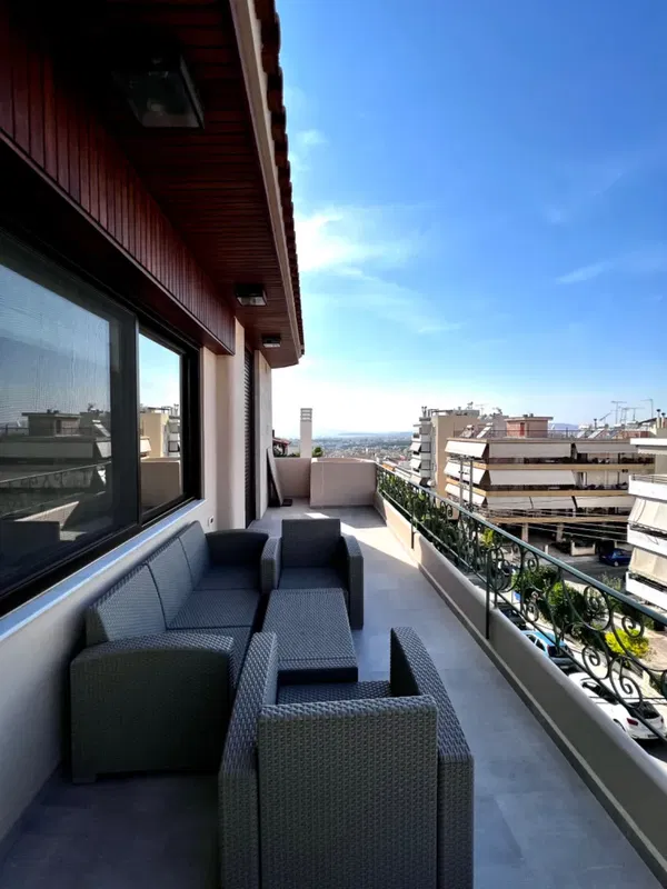 Sea-View Three-Bedroom Apartment for Sale in Argyroupoli Athens, Athens Southern suburbs