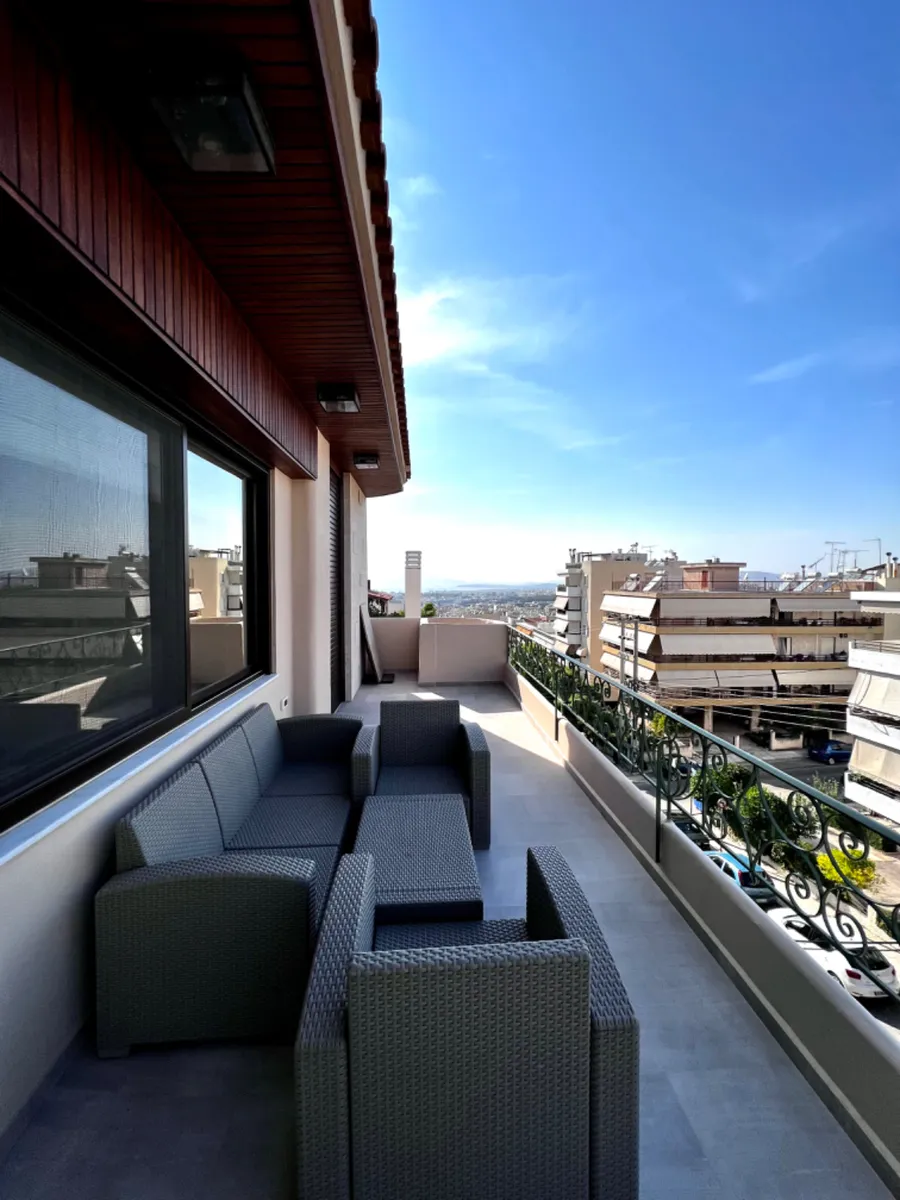 Sea-View Three-Bedroom Apartment for Sale in Argyroupoli Athens, Athens Southern suburbs