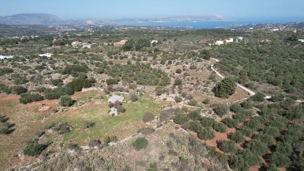 Sea-View 41,000 m² Land for Sale in Litsarda, Apokoronas