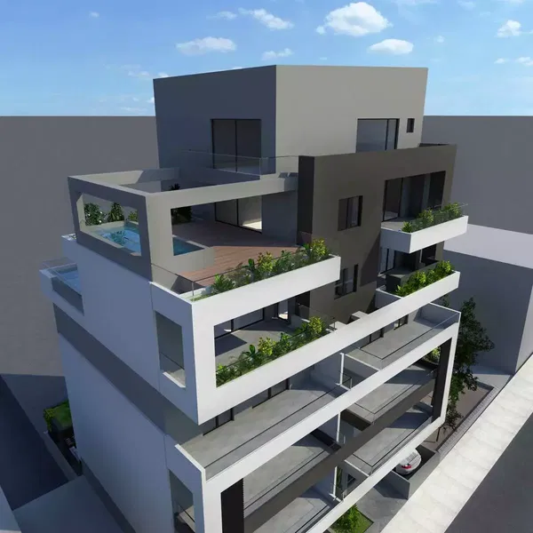 Two-Bedroom Sea View Apartment for Sale in Korydallos, Piraeus