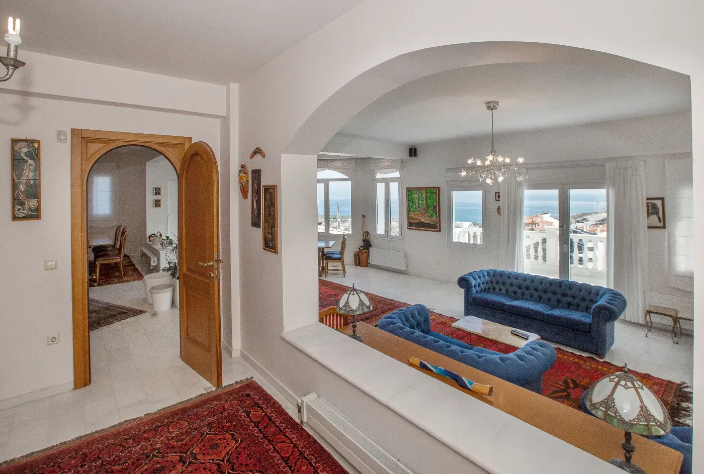 Sea-View Six-Bedroom Villa for Sale in Nea Makri, Athens Eastern Suburbs