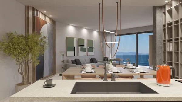 Sea-View Three-Bedroom Apartment for Sale in Nea Chora, Chania — photo 3