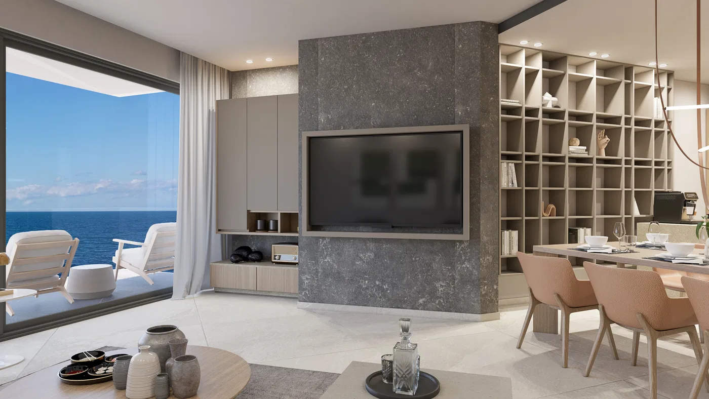 Sea-View Two-Bedroom Apartment for Sale in Nea Chora, Chania
