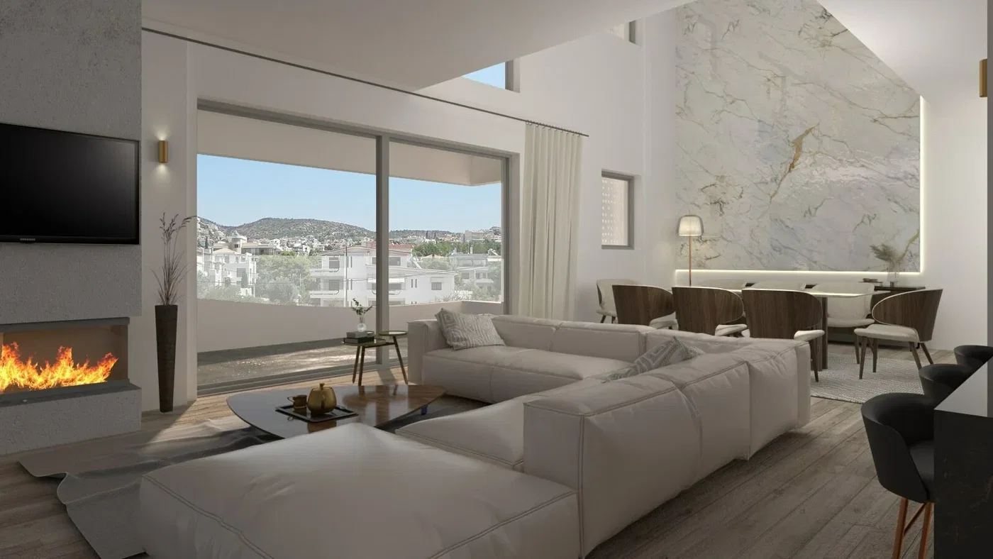 Contemporary 226 m² Apartment with Four Bedrooms for Sale in Voula, Athens Southern suburbs