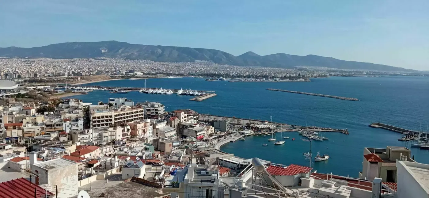 Sea-View 115 m² Land for Sale in Kastella, Piraeus