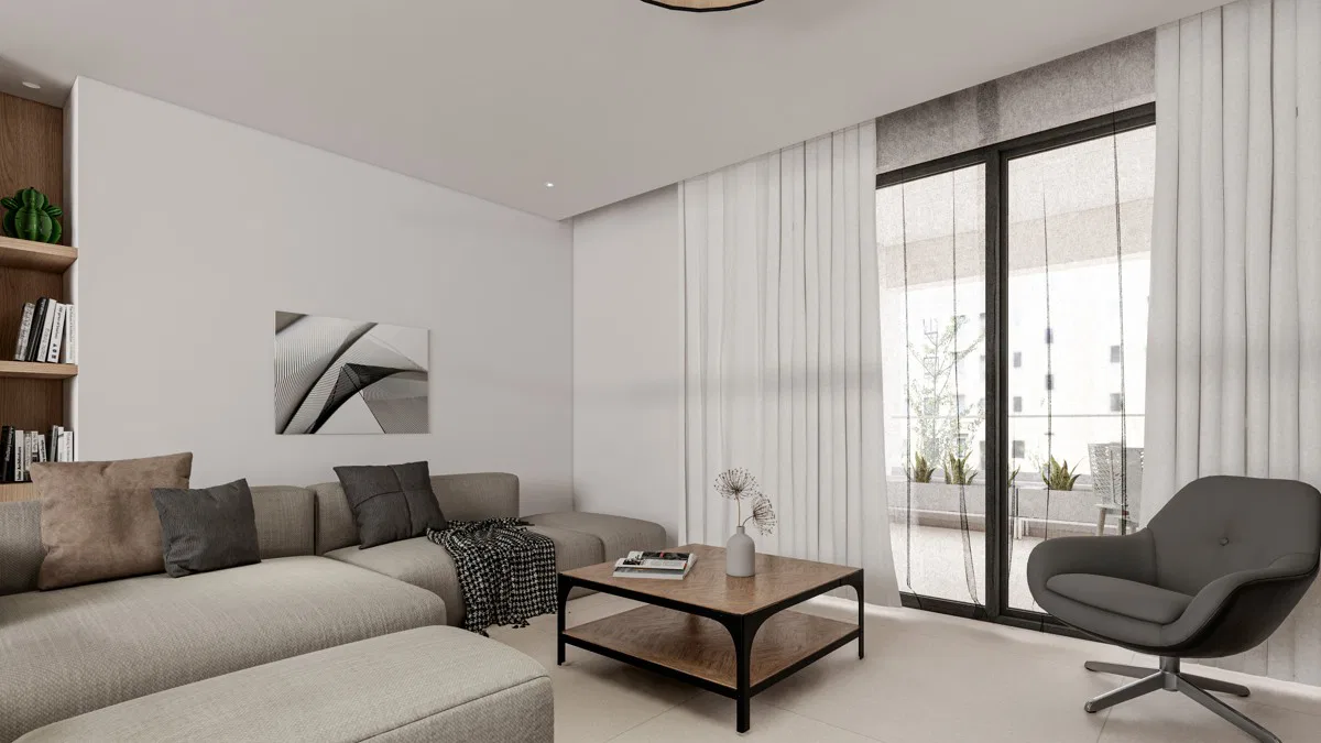 Two-Bedroom Sea-View Apartment for Sale in Chalepa, Chania