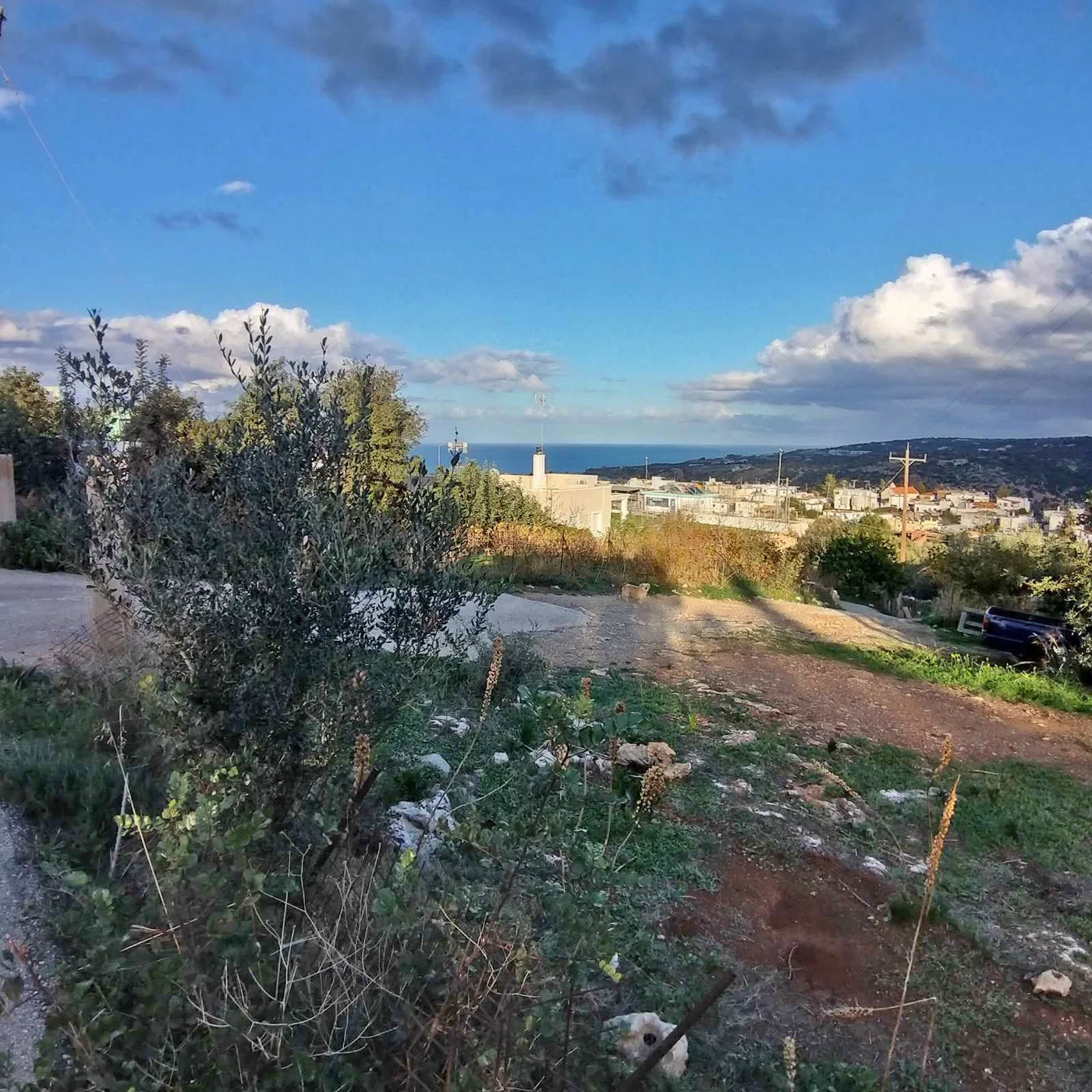 Sea-View 5,400 m² Land for Sale in Gerani Rethymno, Rethymnon