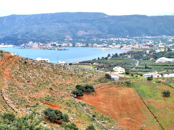 Seafront 7,414 m² Land for Sale in Souda, Chania