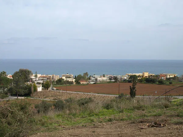 Sea-View 6,300 m² Land for Sale in Stalos, Chania — photo 2