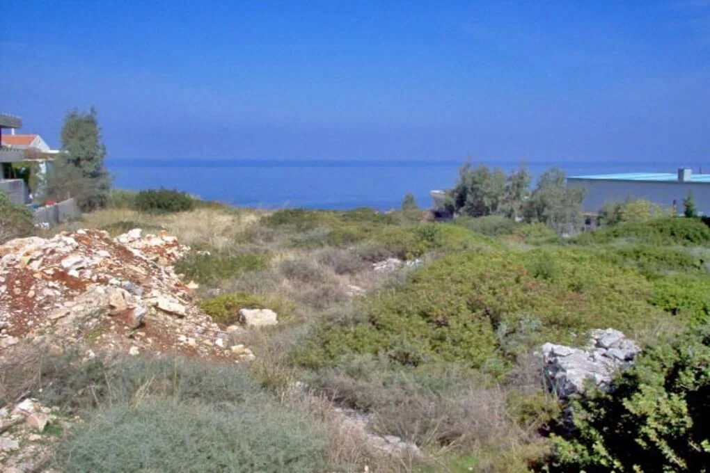 Seafront 14,636 m² Plot of Land for Sale in Atsipopoulo, Rethymnon